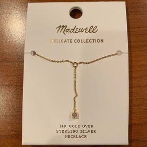 NWOT Madewell Lariat Necklace